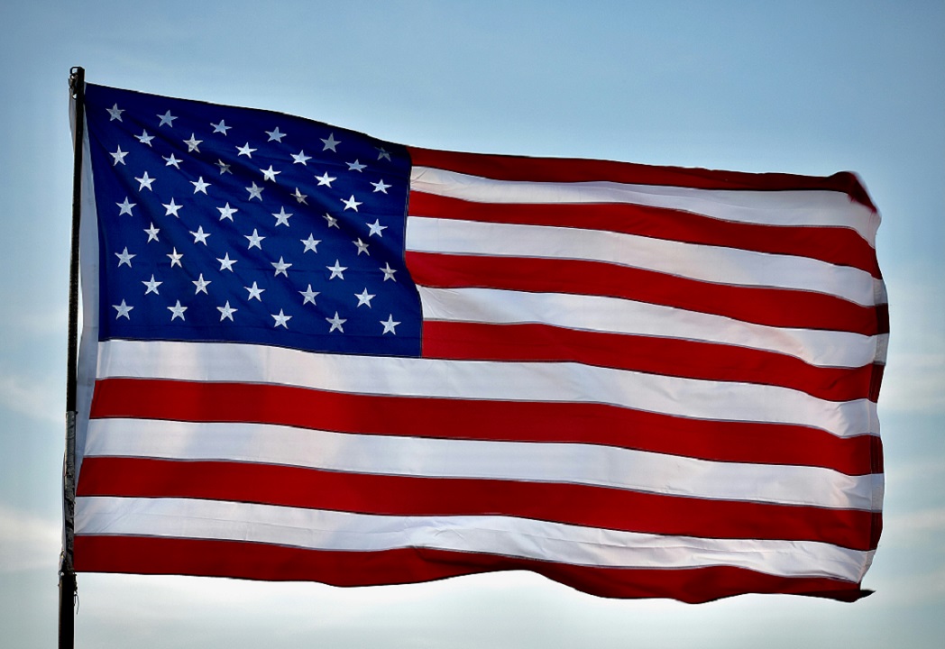 Photo of an American Flag by Cristina Glebova used under license by unsplash.com
