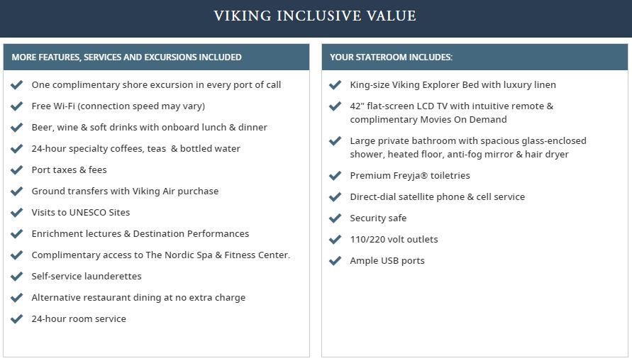Viking Inclusive Value