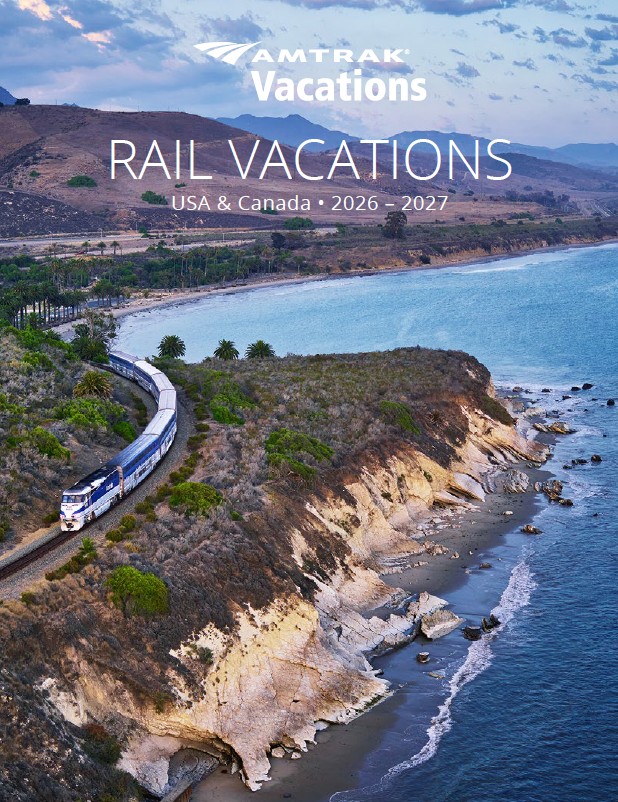 AMTRAK Vacations Rail Vacations Brochure 2026-2027 Image