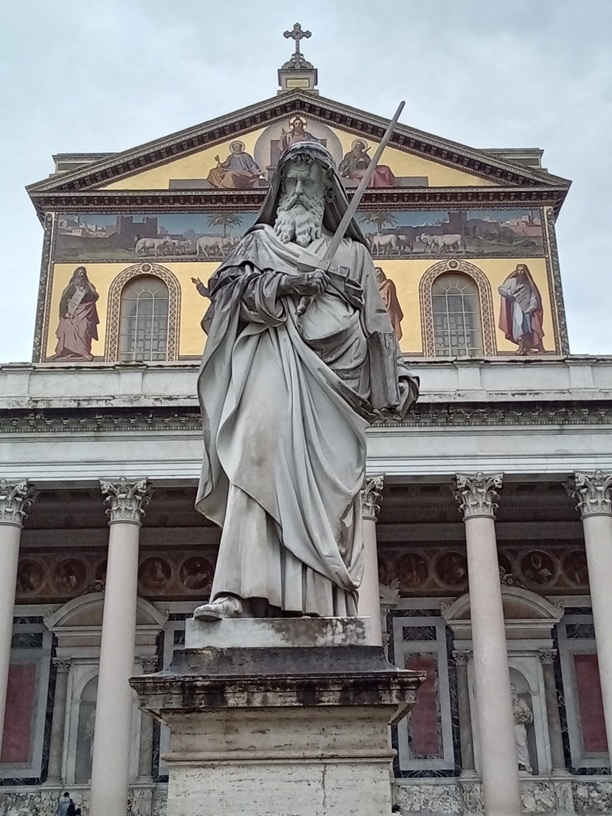 Basilica of Saint Paul's Outside the Walls photo by Joseph Kikta © Copyright AARON JOSEPH LLC all rights reserved.