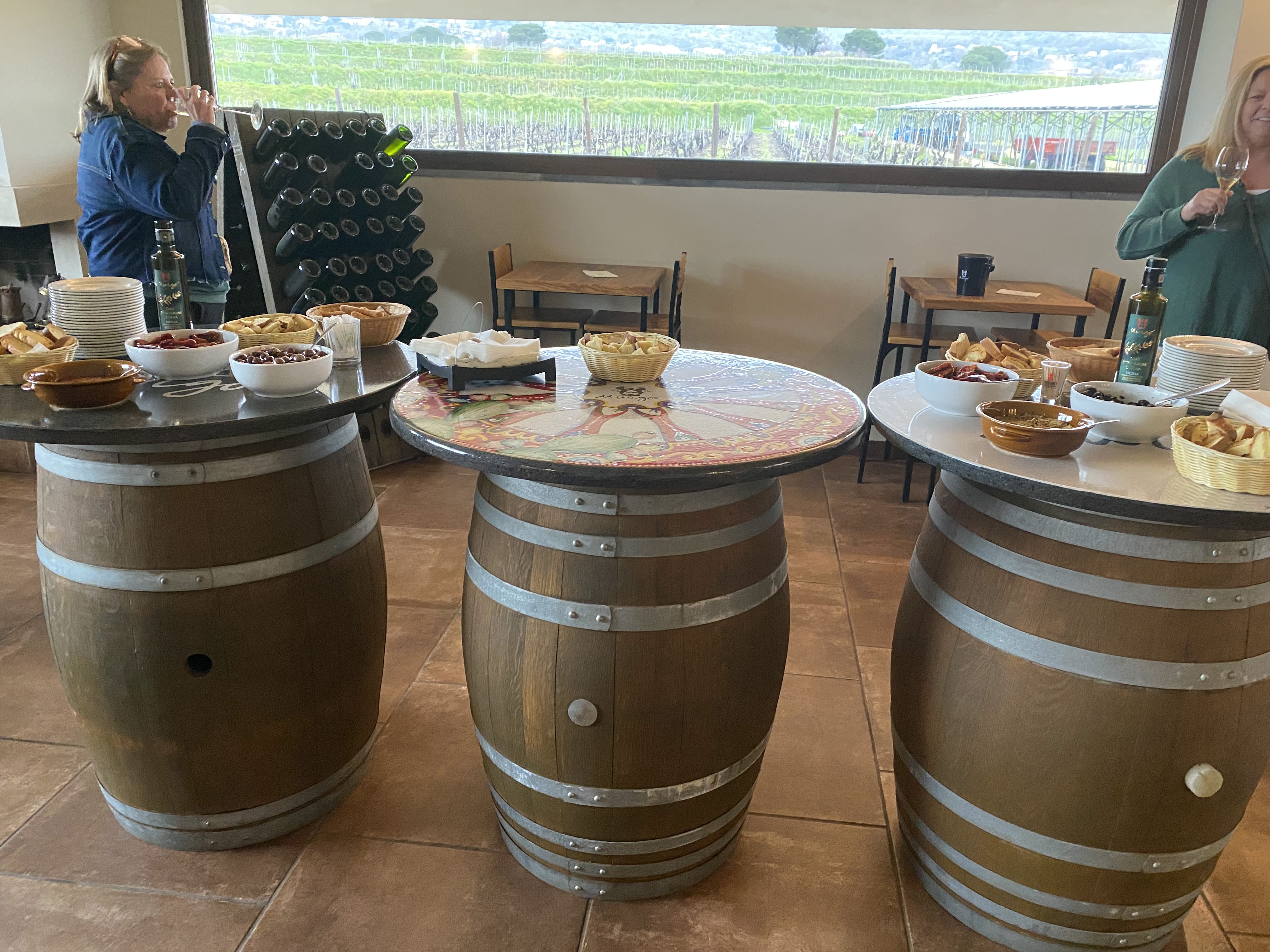 Tenuta San Michele Winery on the Slopes of Mt Etna Volcano