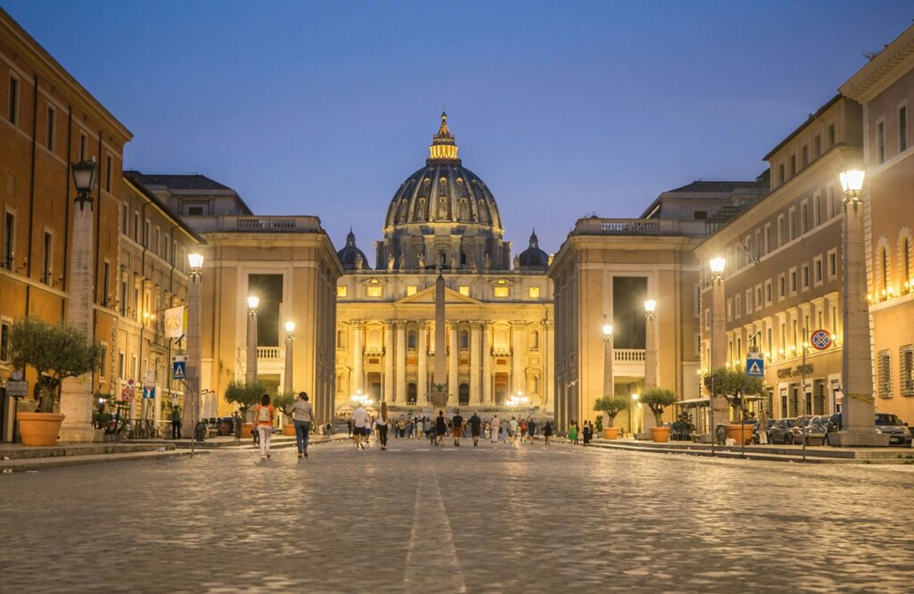 Saint Peter's Basilica photo by Leonhard Niederwimmer under license by Unsplash.com