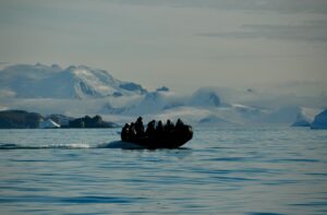 Antarctica Expedition Zodiac photo by Jeremy Stewardson under license by Unsplash.com
